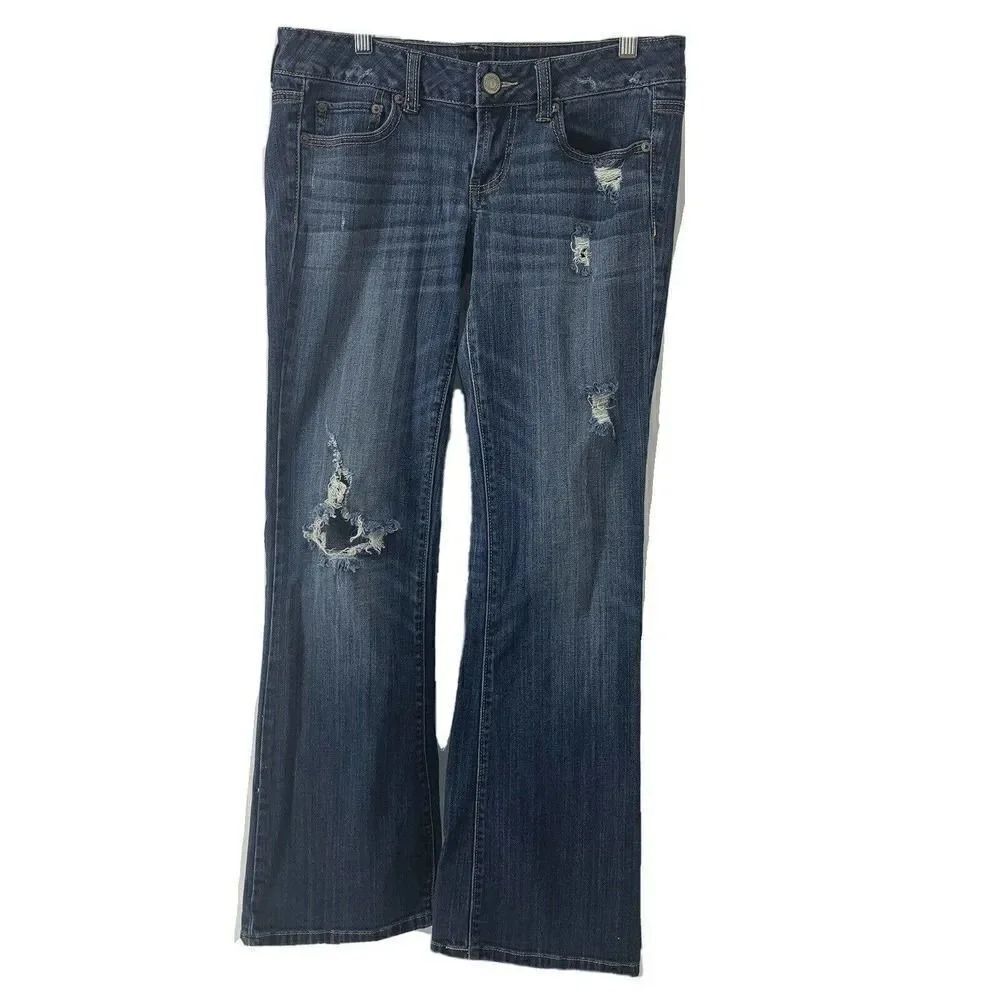 American Eagle Favorite Boyfriend Jeans Distressed